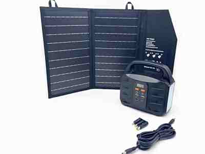 20W/18V Black Sewing Folding Solar Panel