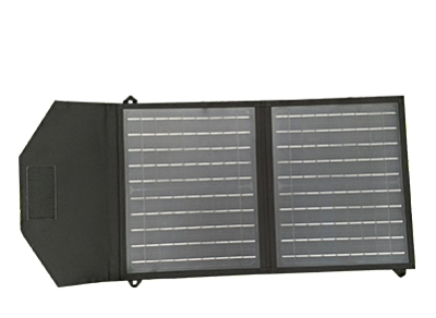 30W Black Sewn Folding Solar Panel