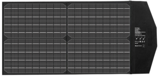 Folding solar panels
