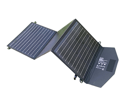 60w ETFE Black Sewn Folding Solar Panels
